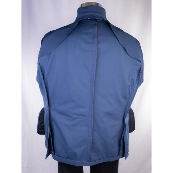 Sene Solid Blue Sport Blazer Unstructured Blazer Jacket Coat Size 52S NWOT - Picture 13 of 14